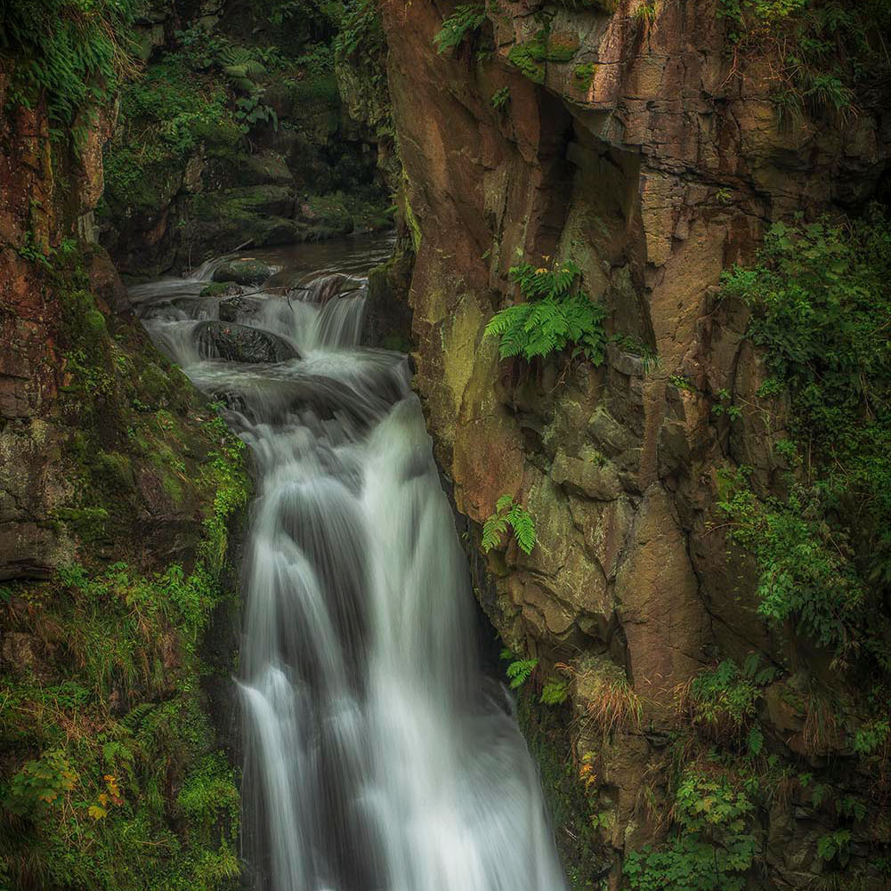 Wodospad Wilczki Międzyg&oacute;rze